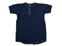 スマートスパイス SMC0171 本藍染ヘンリーネックTシャツ 